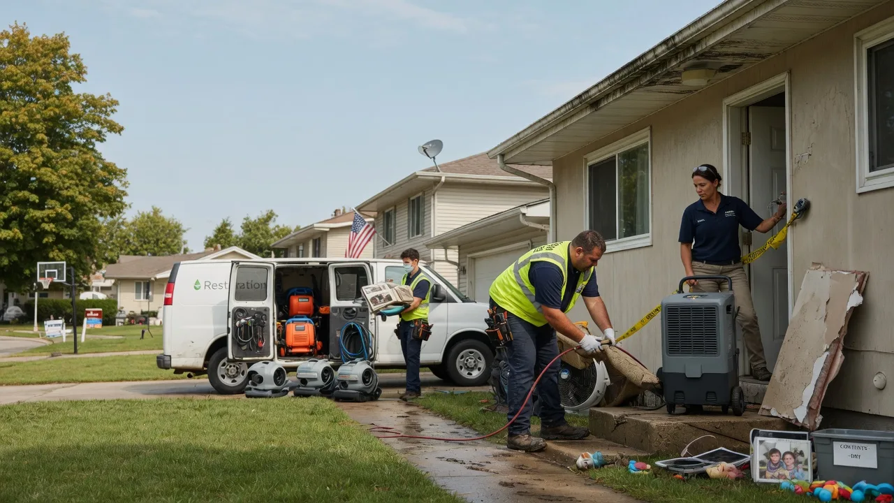 Water Damage Restoration in Barrington, IL near me